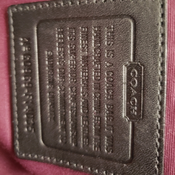 Coach Purse with matching wristlet set - Picture 4 of 4